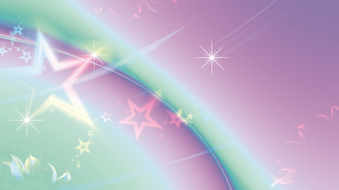 Artistic Gradient Stars Background
