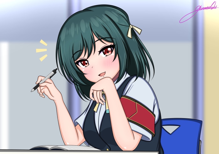 Shioriko Mifune from Love Live! Nijigasaki High School Idol Club 4K