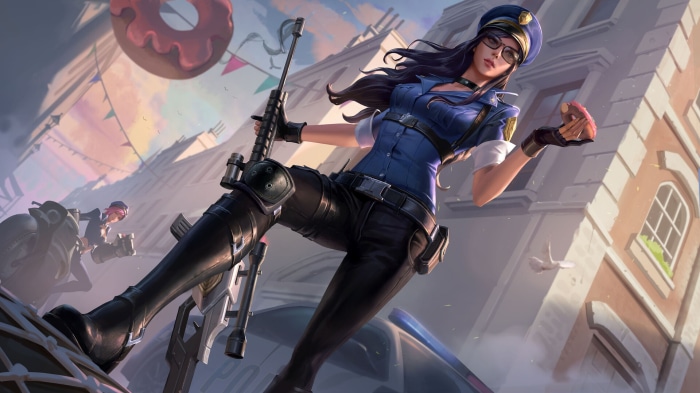 Officer Caitlyn from League of Legends