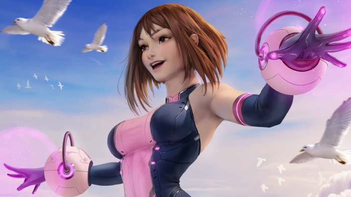 Ochaco Uraraka from My Hero Academia 4K