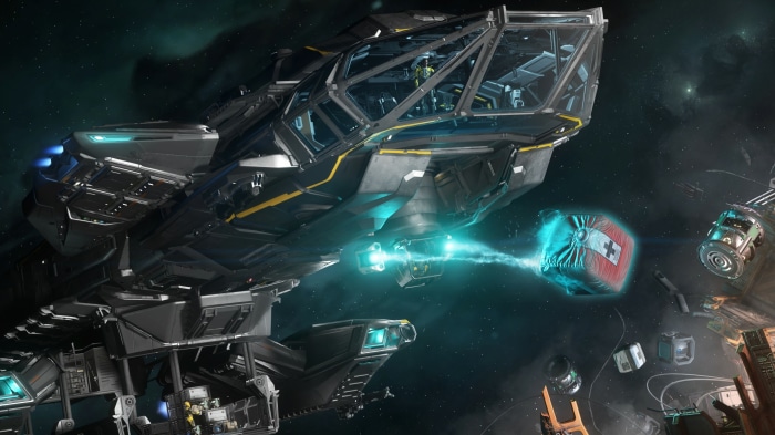 Spaceship in Star Citizen