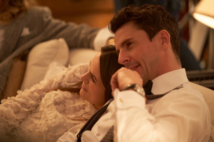 Matthew Goode and Keira Knightley in Silent Night