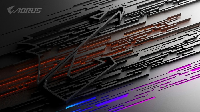Gigabyte AORUS 4K Abstract Design