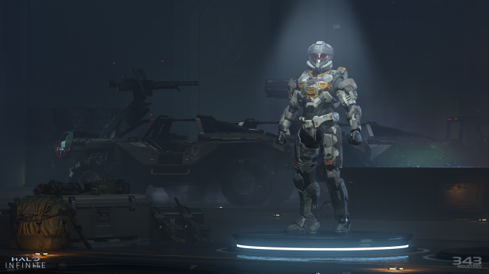 Halo Infinite Mjolnir Armor and Warthog 4K