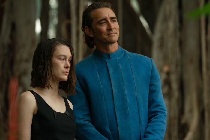 Amy Tyger and Lee Pace from Foundation 4K