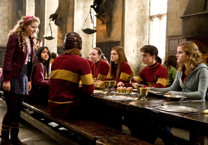 Harry Potter and the Half-Blood Prince characters in the Great Hall