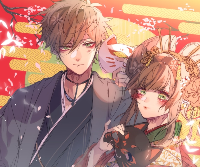 Hoshino Ichika and Hoshino Kazuki from Collar x Malice