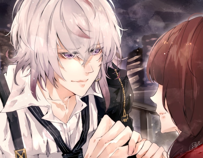 Okazaki Kei and Hoshino Ichika from Collar X Malice