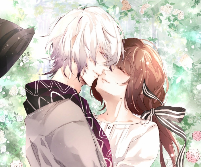 Okazaki Kei and Hoshino Ichika from Collar X Malice