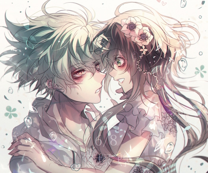 Sasazuka Takeru and Hoshino Ichika from Collar X Malice
