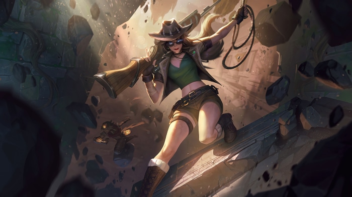 Caitlyn from League of Legends in 4K