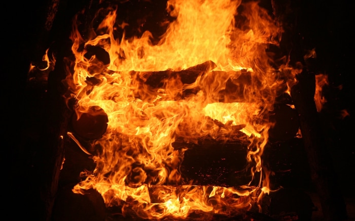 Photography of a Bonfire with Flames