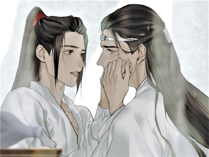 Wei Ying and Lan Wangji from Mo Dao Zu Shi