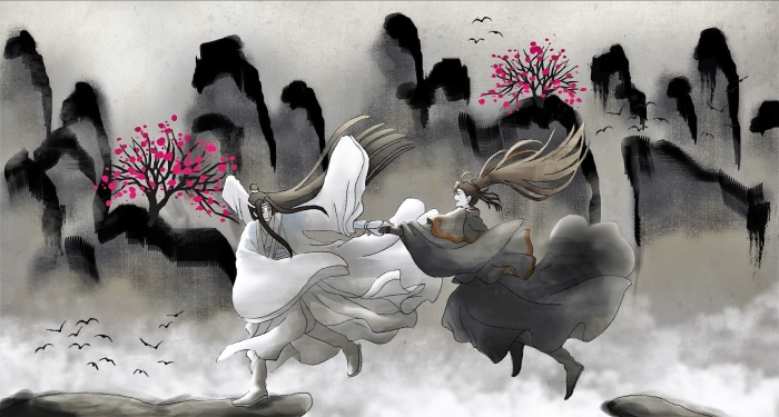 Wei Wuxian and Lan Wangji from Mo Dao Zu Shi