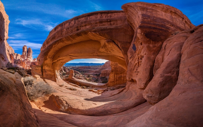 Tower Arch in Arches National Park, Utah