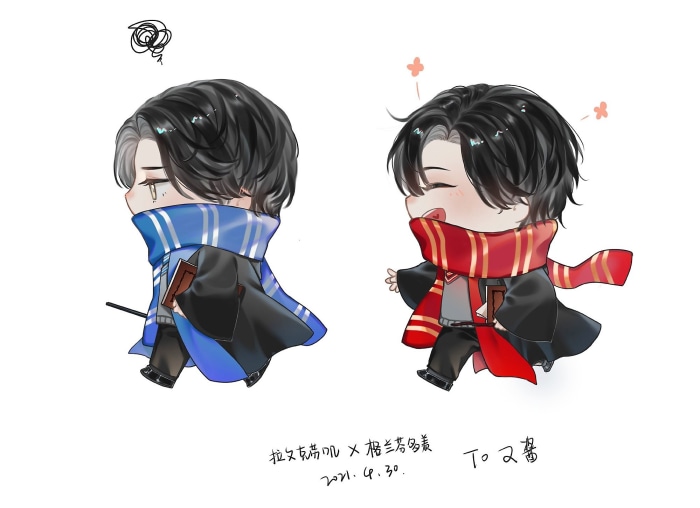 Lan Wangji and Wei Wuxian from Mo Dao Zu Shi