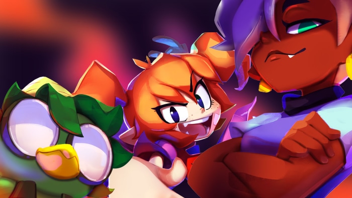 Characters from Demon Turf