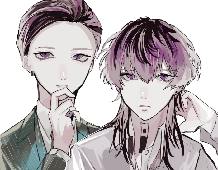 Ran Haitani and Rindo Haitani from Tokyo Revengers