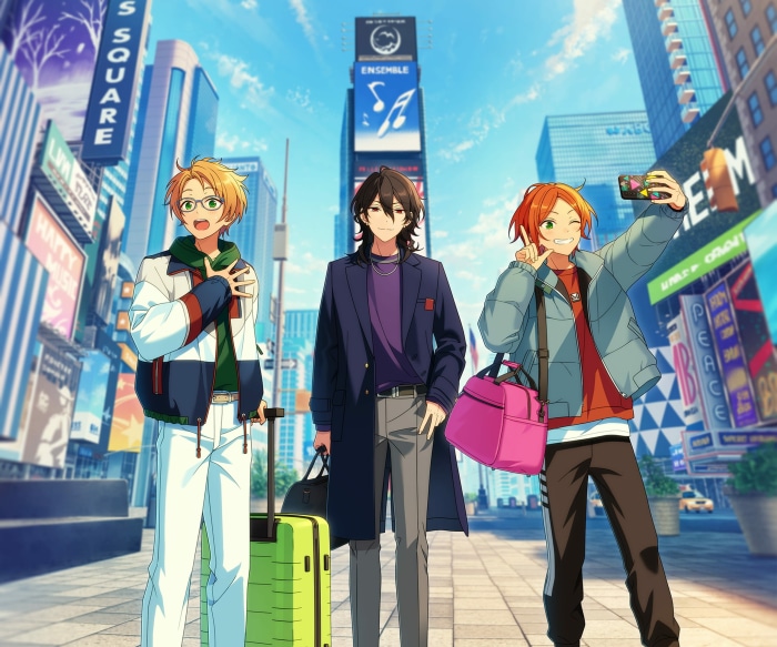 Ensemble Stars characters in Times Square