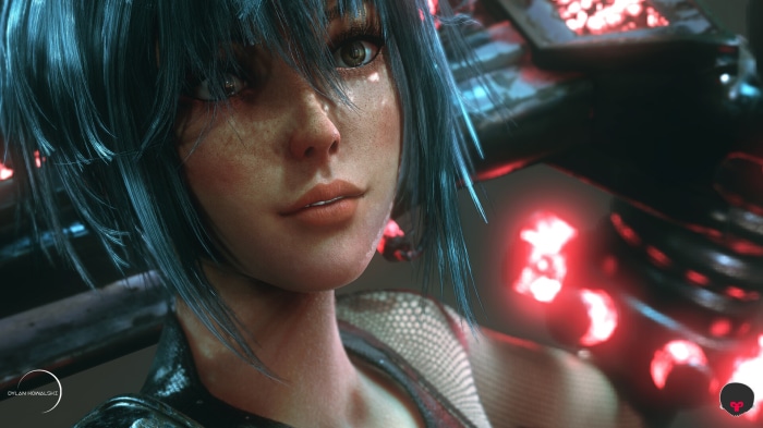 Lunaby from Dylan Kowalski, Blue Hair