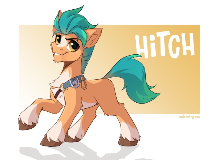 Hitch Trailblazer from My Little Pony: A New Generation