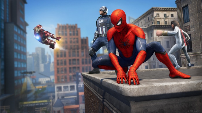 Marvel's Avengers: Iron Man, Spider-Man, Captain America, Ms. Marvel