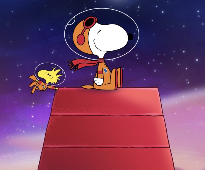 Snoopy and Woodstock in Space Adventure