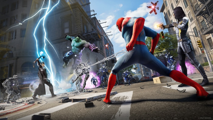 Marvel's Avengers 4K: Thor, Hulk, Spider-Man, Black Widow
