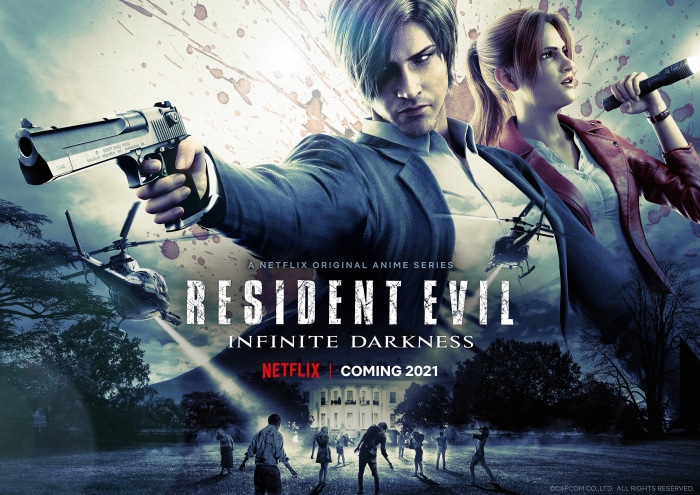 Resident Evil Infinite Darkness Anime Series Poster