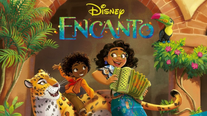 Encanto: Mirabel and Antonio with Jaguar and Toucan