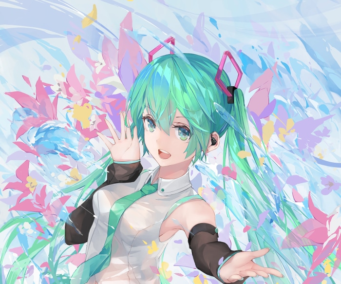 Hatsune Miku from Vocaloid