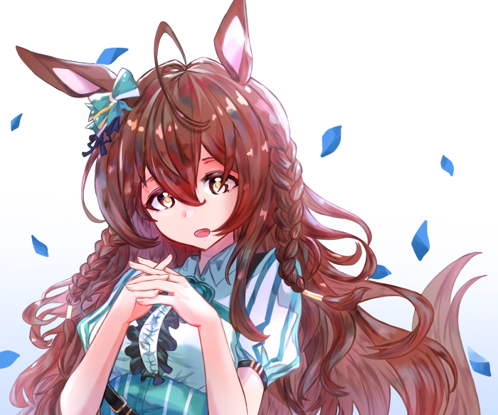 Girl with Brown Hair and Animal Ears