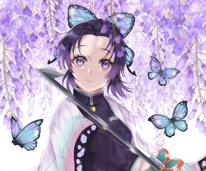 Shinobu Kochou from Demon Slayer: Kimetsu no Yaiba
