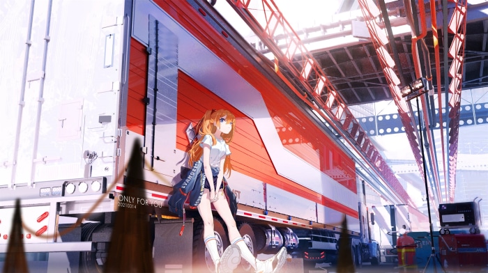Asuka Langley Soryu from Neon Genesis Evangelion