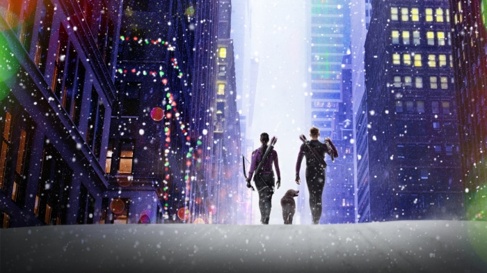 Hawkeye 4K, Clint Barton, Kate Bishop, Lucky the Pizza Dog