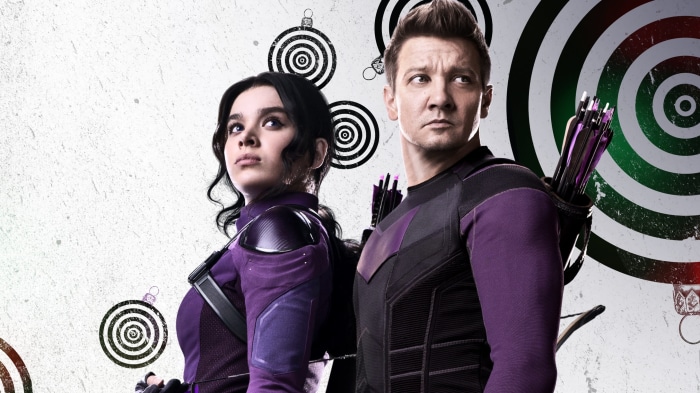 Hawkeye Clint Barton and Kate Bishop
