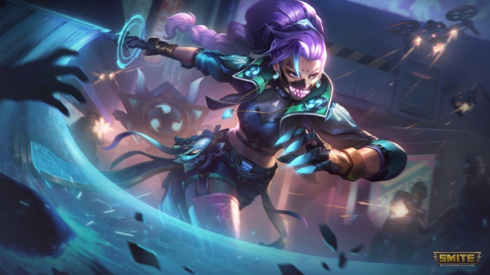 Cyberblade Amaterasu from Smite