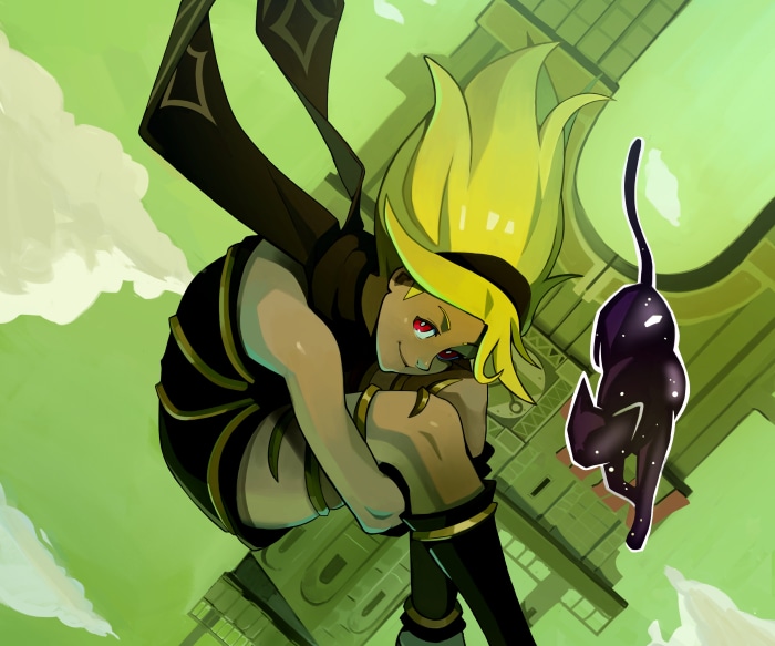 Kat and Dusty from Gravity Rush