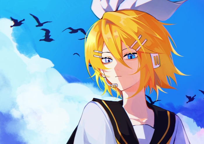 Rin Kagamine from Vocaloid