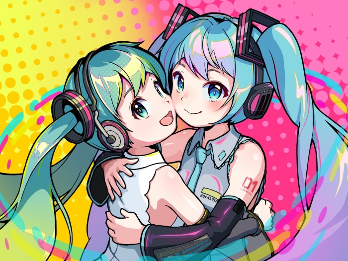 Hatsune Miku from Vocaloid