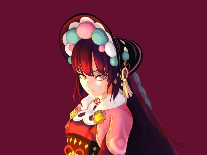 Yun Jin from Genshin Impact 4K