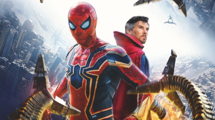 Spider-Man and Doctor Strange from Spider-Man: No Way Home