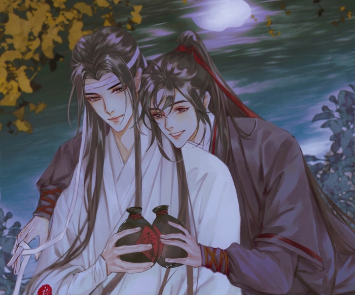Lan Wangji and Wei Wuxian from Mo Dao Zu Shi