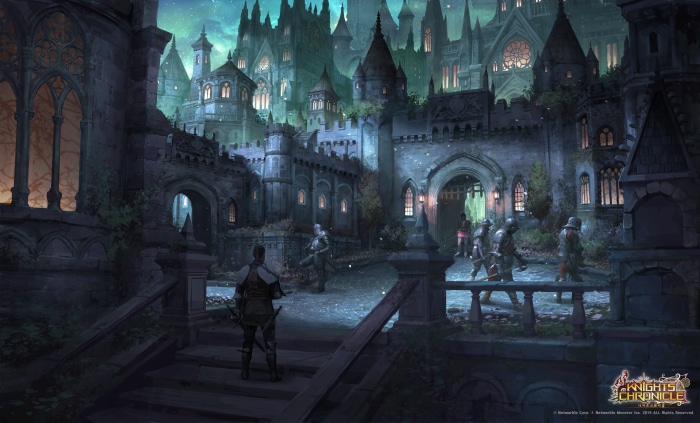 Knights Chronicle castle with knights