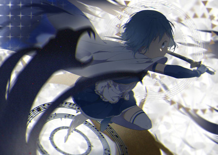 Sayaka Miki from Puella Magi Madoka Magica 4K