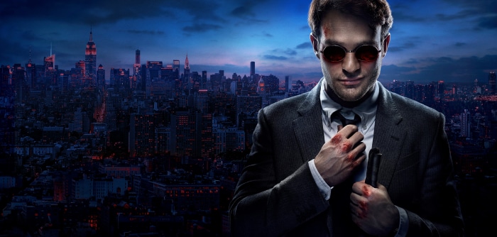 Matt Murdock from Daredevil in New York City
