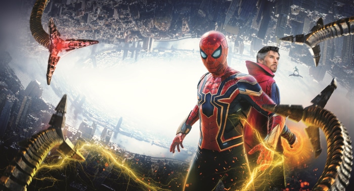 Spider-Man and Doctor Strange from Spider-Man: No Way Home