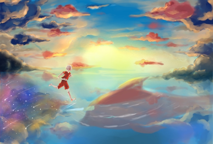 Big Fish & Begonia