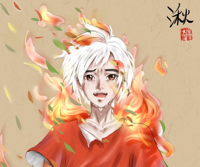 Chun from Big Fish & Begonia in flames