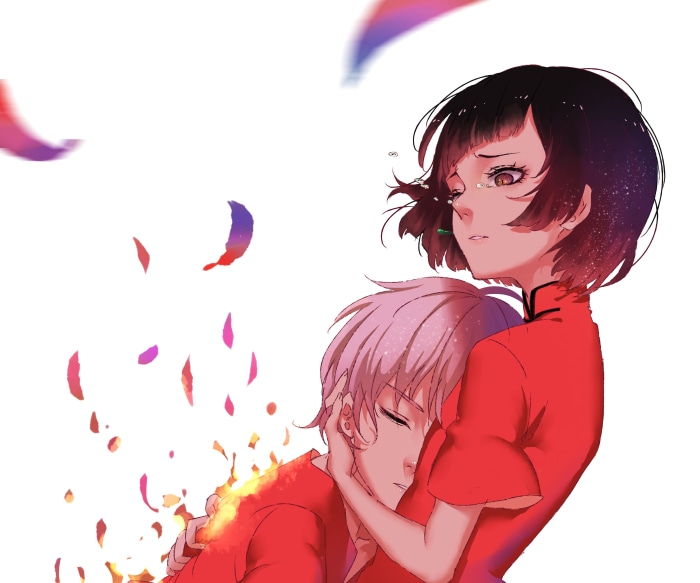Big Fish & Begonia